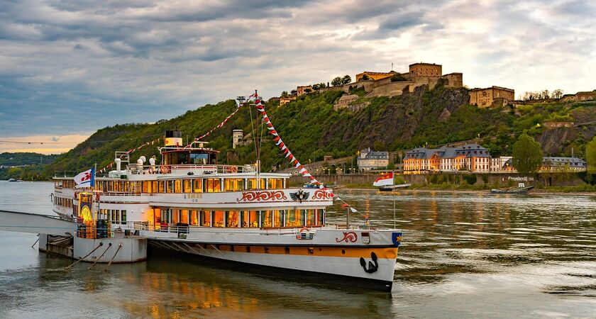 İzmir Çıkışlı Ren Nehri'nde Almanya ve Fransa (Sakin Tur) 1